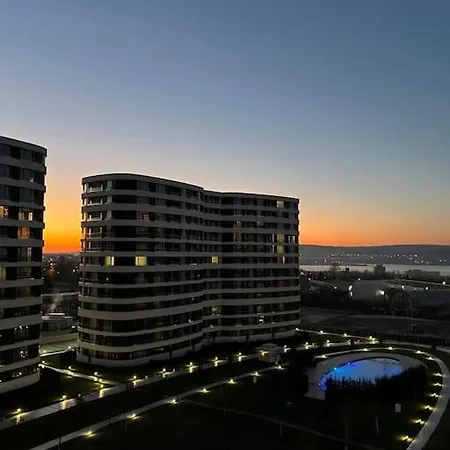 Apartment прекрасен и тих двустаен апартамент Turquoise Blue Flower Varna